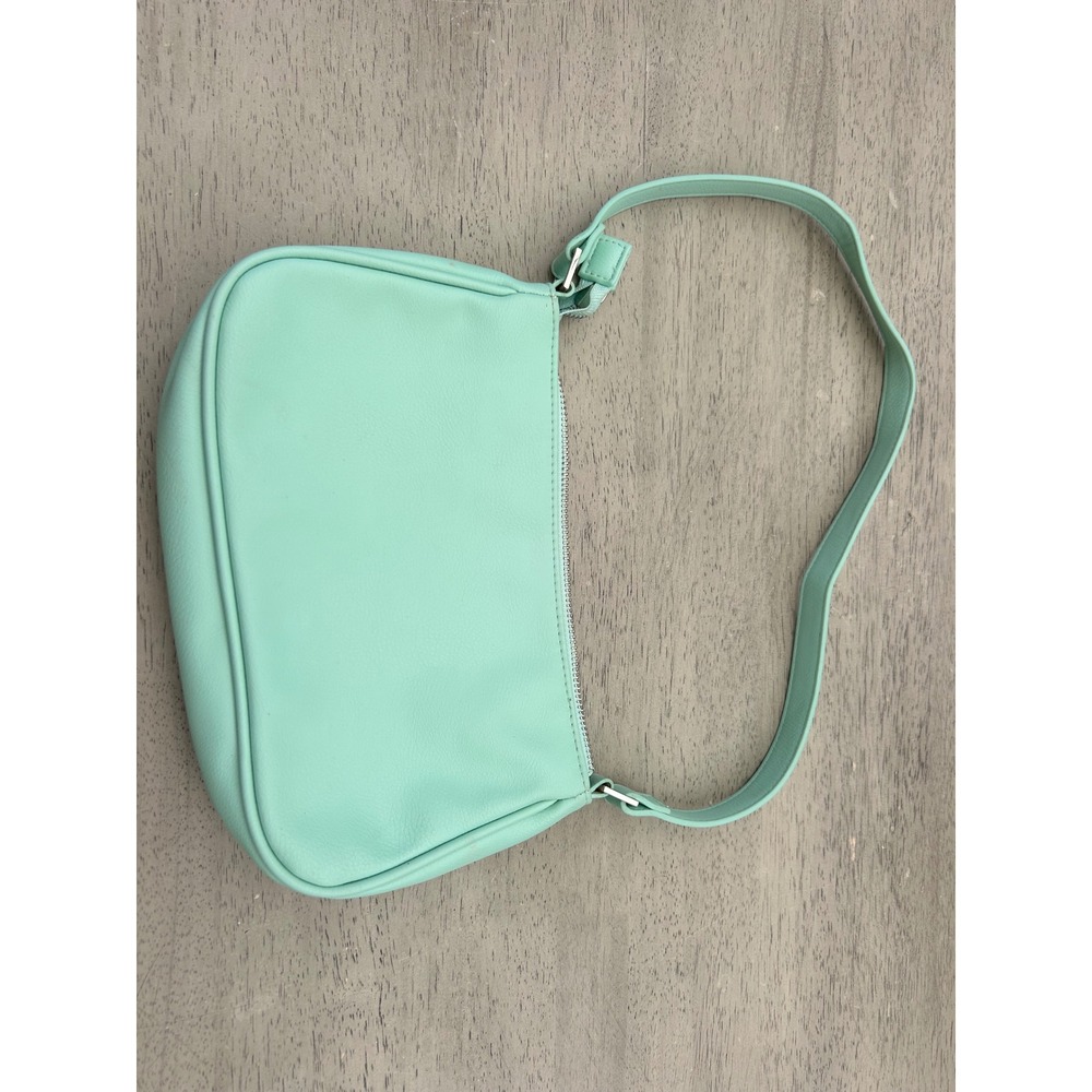 Wild‎ Fable Mint Green Baguette Shoulder Bag Y2K Faux Leather Pastel Purse